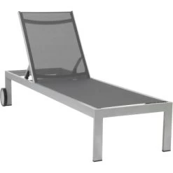 Acamp Liege Rimini 198 Cm X 60 Cm X 35 Cm Platin-Graphit