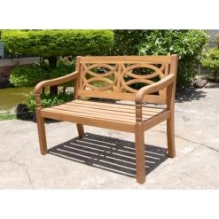 Acamp Gartenbank Victoria Teak FSC® -GartenOase Wohnaccessoires 4013556574549 4915 04