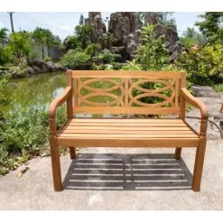 Acamp Gartenbank Victoria Teak FSC® -GartenOase Wohnaccessoires 4013556574549 4916 05
