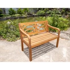 Acamp Gartenbank Victoria Teak FSC® -GartenOase Wohnaccessoires 4013556574549 4917 06