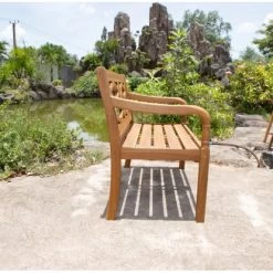 Acamp Gartenbank Victoria Teak FSC® -GartenOase Wohnaccessoires 4013556574549 4918 07