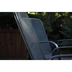 Acamp Set 4x Stapelsessel Astor 57 Cm X 75 Cm X 92 Cm Anthrazit -GartenOase Wohnaccessoires 4013556589406 5030 03