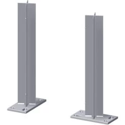 Zaun Zubehör Träger Pfosten WPC Zum Aufschrauben