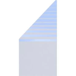Sichtschutzzaun Anschlusselement Design Beta Glas Links 90 Cm X 180/90 Cm