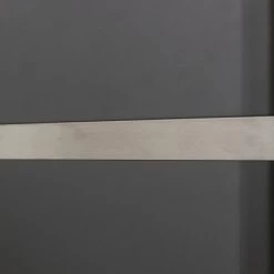 Lichtleisten-Blende Edelstahl