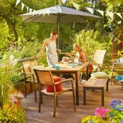 Gartenbank Bonlee 2-Sitzer FSC® 84,5 Cm X 114 Cm X 60,25 Cm -GartenOase Wohnaccessoires 4048124988053 AB 01