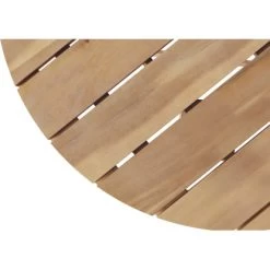 Gartentisch Tanami Rund FSC® Teakoptik Ø 110 Cm -GartenOase Wohnaccessoires 4048126610082 CU01 080920
