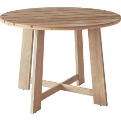 Gartentisch Tanami Rund FSCÂź Teakoptik Ă 110 Cm