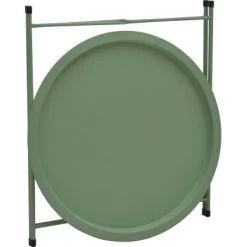 Beistelltisch Satipo Rund Grün Ø 46 Cm X 51 Cm -GartenOase Wohnaccessoires 4048126613977 S02 091120 L