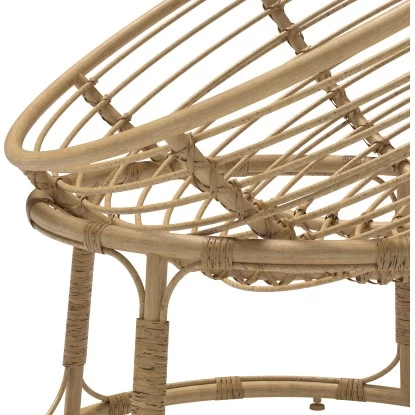 Lounge-Sessel Lindale Weide Natur 4 Lounge-Sessel Lindale Weide Natur – Bild 4