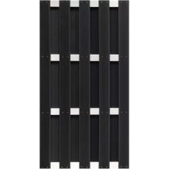 Elephant WPC Bohlenzaun Grace Line Anthrazit 180 Cm X 90 Cm X 3,3 Cm