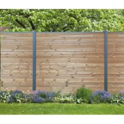Elephant® 7 Zaunbretter Thermo Line 179 Cm X 12 Cm X 1,2 Cm Natur -GartenOase Wohnaccessoires 4049849116615 2608 AB 01