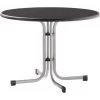 Sieger Klapptisch Boulevard Mecalit-Pro Graphit Anthrazit Ø 100 Cm X 72 Cm