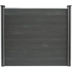 Home Deluxe WPC-Sichtschutzzaun Callado Grau Komplett-Set 1 Element 12 Home Deluxe WPC-Sichtschutzzaun Callado Grau Komplett-Set 1 Element -GartenOase Wohnaccessoires 4058166079091 11007200 7