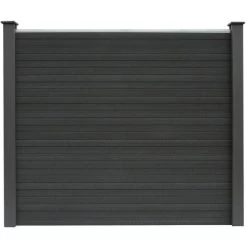 Home Deluxe WPC-Sichtschutzzaun Callado Grau Komplett-Set 1 Element 11 Home Deluxe WPC-Sichtschutzzaun Callado Grau Komplett-Set 1 Element -GartenOase Wohnaccessoires 4058166079091 11007200 8