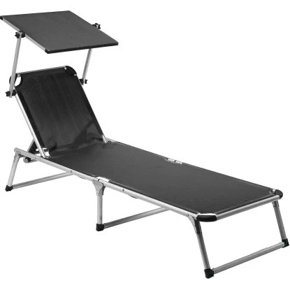 3-Beinliege Alu Schwarz 1 3-Beinliege Alu Schwarz