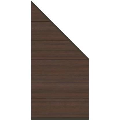 System WPC Platinum XL Zaun-Anschluss-Set 89 Cm X 183 Cm Auf 93 Cm Braun 1 System WPC Platinum XL Zaun-Anschluss-Set 89 Cm X 183 Cm Auf 93 Cm Braun