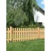 Staketenzaun Norki Naturfarben Lasiert 200 Cm X 80 Cm FSC®