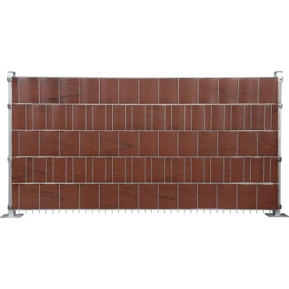 Floraworld PVC-Sichtschutzstreifen Holzoptik Braun 1 Floraworld PVC-Sichtschutzstreifen Holzoptik Braun