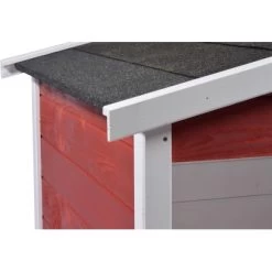 Dobar Garage Für Mähroboter Rot -GartenOase Wohnaccessoires 4637 maehrobotergarage 05