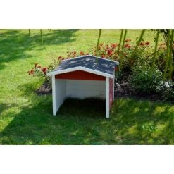 Dobar Garage Für Mähroboter Rot -GartenOase Wohnaccessoires 4637 maehrobotergarage 11