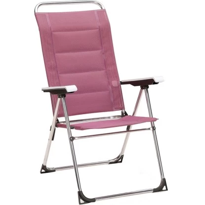 Alu-Klappsessel Young Collection Silber/Lila 1 Alu-Klappsessel Young Collection Silber/Lila