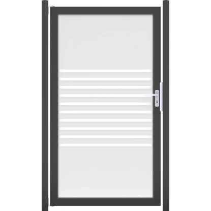 GroJaAmbiente Tor Streifen DIN: Rechts Rahmen DB703 1 GroJaAmbiente Tor Streifen DIN: Rechts Rahmen DB703