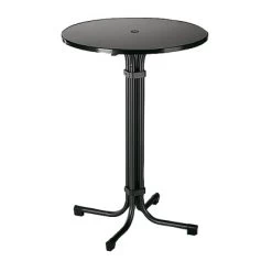 Best Freizeitmöbel Stehtisch Multiflex Rund Anthrazit 80 Cm