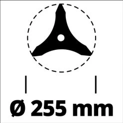 Einhell Dickichtmesser 255 Für Sensen -GartenOase Wohnaccessoires 508801 2171 3