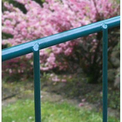 Einzelstabmattenzaun-Set Grün 5 Stück Je 75 Cm X 200 Cm 3 Einzelstabmattenzaun-Set Grün 5 Stück Je 75 Cm X 200 Cm – Bild 3