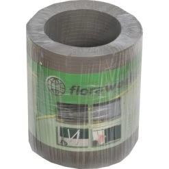 PVC-Sichtschutzstreifen Silbergrau Höhe 19 Cm Länge 201,5 Cm 5 Streifen