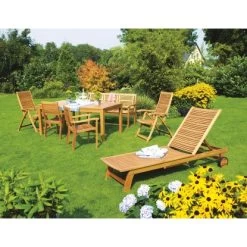 Gartenbank Chelsea 3-Sitzer FSC® 90 Cm X 158 Cm X 62 Cm 10 Gartenbank Chelsea 3-Sitzer FSC® 90 Cm X 158 Cm X 62 Cm -GartenOase Wohnaccessoires 5811641 chelsea 03 1