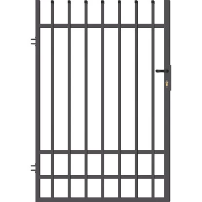 Polargos Gartentor Nicea Mit Zubehör 150 Cm X 100 Cm L 1 Polargos Gartentor Nicea Mit Zubehör 150 Cm X 100 Cm L
