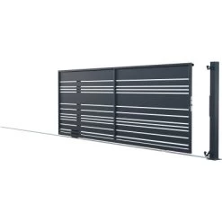 Polargos Schiebetor Lavender Ohne Gegengewicht Elektr. Antrieb 152 Cm X 400 Cm R