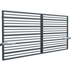 Polargos Doppeltor Rubin Mit Elektrischem Antrieb 120 Cm X 400 Cm