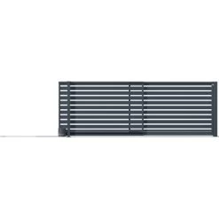 Polargos Teleskop-Schiebetor Szafir Mit Elektrischem Antrieb 125 Cm X 400 Cm