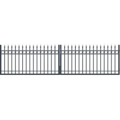 Polargos Doppeltor Oxford Mit Zubehör 100 Cm X 400 Cm