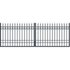 Polargos Doppeltor Oxford Mit Zubehör 120 Cm X 350 Cm