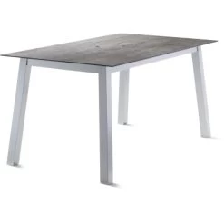 Sieger Polytec® Alumimium-Tischgestell Quadratrohr Eisengrau -GartenOase Wohnaccessoires 600162 4613 2