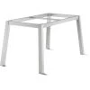 Sieger Polytec® Alumimium-Tischgestell Quadratrohr Eisengrau