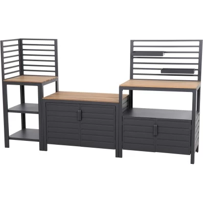 Siena Garden Outdoor Kitchen Mittelteil Sierra Hoch 90 Cm X 56 Cm X 141 Cm FSC® 13 Siena Garden Outdoor Kitchen Mittelteil Sierra Hoch 90 Cm X 56 Cm X 141 Cm FSC® – Bild 13