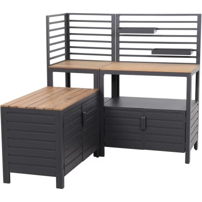 Siena Garden Outdoor Kitchen Mittelteil Sierra Hoch 90 Cm X 56 Cm X 141 Cm FSC® 14 Siena Garden Outdoor Kitchen Mittelteil Sierra Hoch 90 Cm X 56 Cm X 141 Cm FSC® – Bild 14