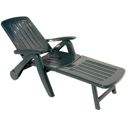 Gartenliege Grün 1 Gartenliege Grün