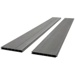 Sichtschutzzaun-Set Callado WPC Inkl. 2 Elementen, 3 Pfosten U. 1 Schrägelement 20 Sichtschutzzaun-Set Callado WPC Inkl. 2 Elementen, 3 Pfosten U. 1 Schrägelement -GartenOase Wohnaccessoires 6236152 11007200 6