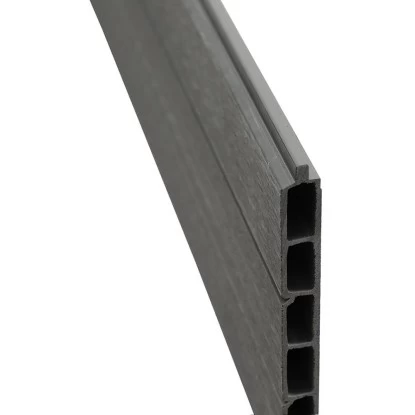 Sichtschutzzaun-Set Callado WPC Inkl. 2 Elementen, 3 Pfosten U. 1 Schrägelement 10 Sichtschutzzaun-Set Callado WPC Inkl. 2 Elementen, 3 Pfosten U. 1 Schrägelement – Bild 10