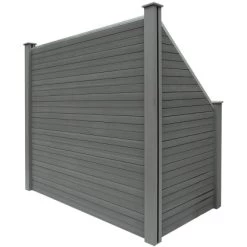 Sichtschutzzaun-Set Callado WPC Inkl. 2 Elementen, 3 Pfosten U. 1 Schrägelement 14 Sichtschutzzaun-Set Callado WPC Inkl. 2 Elementen, 3 Pfosten U. 1 Schrägelement -GartenOase Wohnaccessoires 6236152 11007200 9