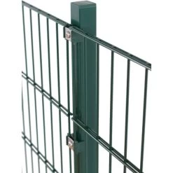 Solid Doppelstabmatte Stahl Grün Pulverbeschichtet 83 Cm X 200 Cm -GartenOase Wohnaccessoires 645616 4267 2