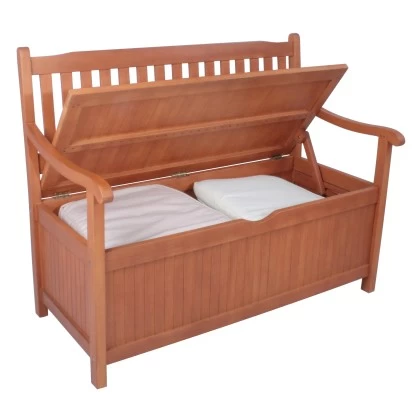 Gartenbank Houston 2-Sitzer Eukalyptus Braun 90 X 107 X 59 Cm 4 Gartenbank Houston 2-Sitzer Eukalyptus Braun 90 X 107 X 59 Cm – Bild 4