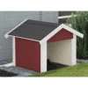 Weka Garage Für Mähroboter Rot