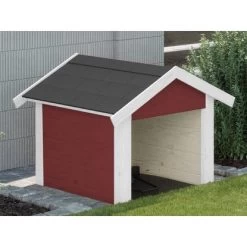 Weka Garage Für Mähroboter Rot